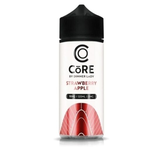 CORE BY DINNER LADY - STRAWBERRY APPLE 120ML - 3MG