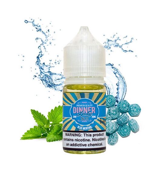 DINNER LADY SALT - BLUE MENTHOL - 50MG