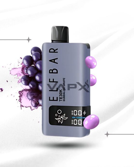 POD DESCARTABLE - ELFBAR TE 30000 - BUBBALOO GRAPE